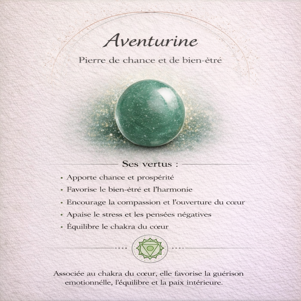 Bracelet en aventurine