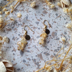 Boucles d'oreilles en Citrine