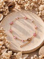 Bracelet en Quartz Rose - Amour Tendresse Réconfort