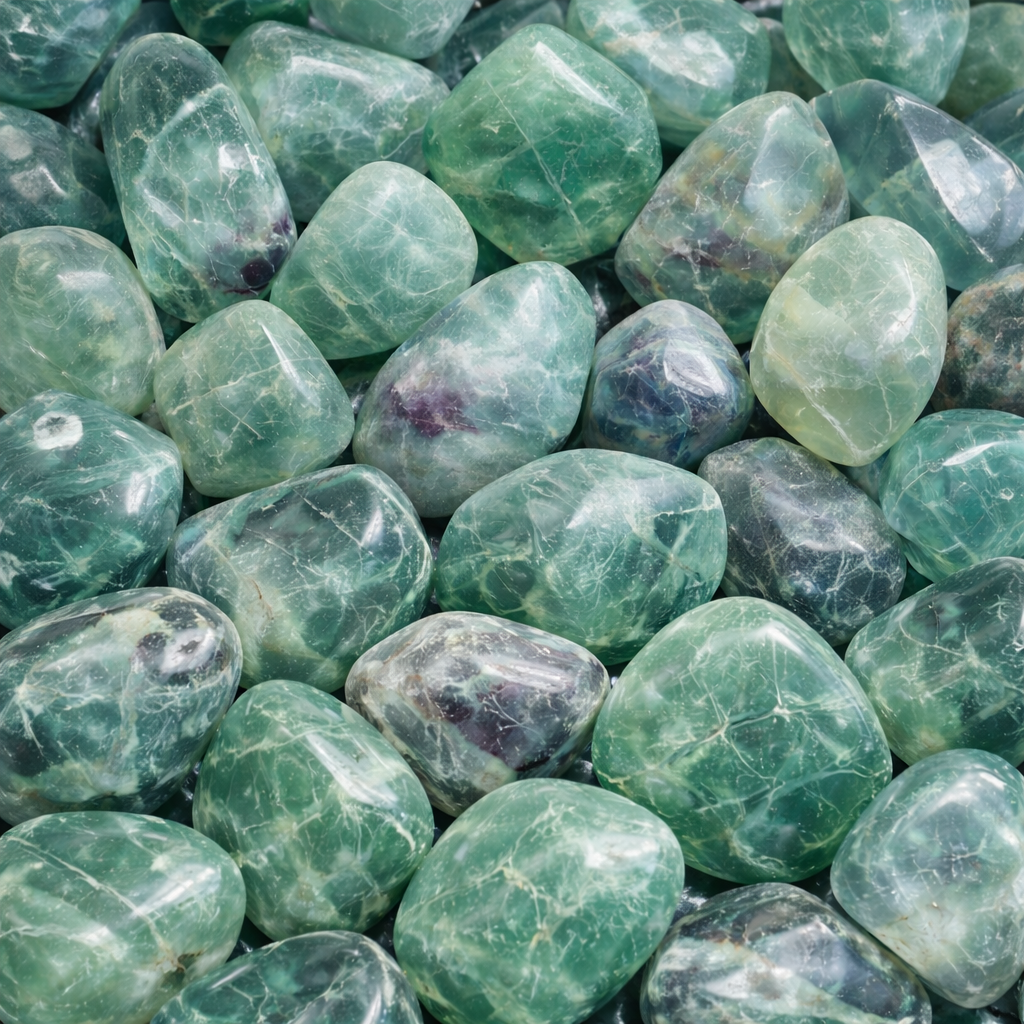 Collier pendentif en Fluorite