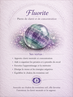 Boucles d'oreilles en Fluorite - Clarté Concentration Équilibre