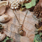 Collier pendentif en Jaspe Paysage