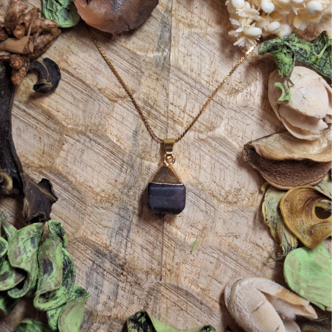 Collier pendentif en Améthyste