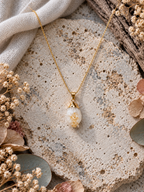 Collier pendentif en Citrine - Abondance Énergie Confiance