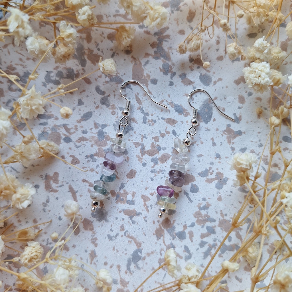 Boucles d'oreilles en Aventurine Verte - Chance Croissance Équilibre