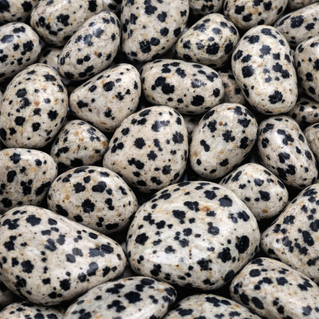 Collier pendentif en Jaspe Dalmatien