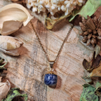 Collier pendentif en Sodalite