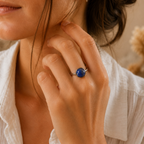Bague avec Lapis-Lazuli - Sagesse Vérité Communication