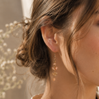 Boucles d'oreilles en Aventurine orange - Créativité Motivation Optimisme