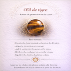 Collier pendentif en Oeil de Tigre